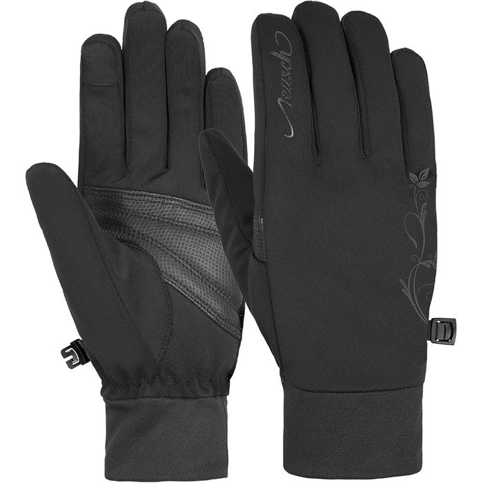 Жіночі рукавички Saskia Touch-Tec Finger Gloves 7 7710 чорний / чорний