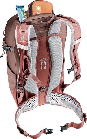 Жіночий туристичний рюкзак Deuter Trail 23 SL 2024 для хайкінгу та скелелазіння, колір Raisin-caspia