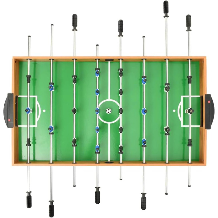 Стіл ігровий vidaXL 15-в-1 футбол, більярд, хокей, теніс, 121см