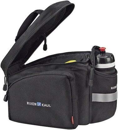 Велосумка KLICKfix Rackpack 2 для багажника Racktime, чорна, 35x24x23 см