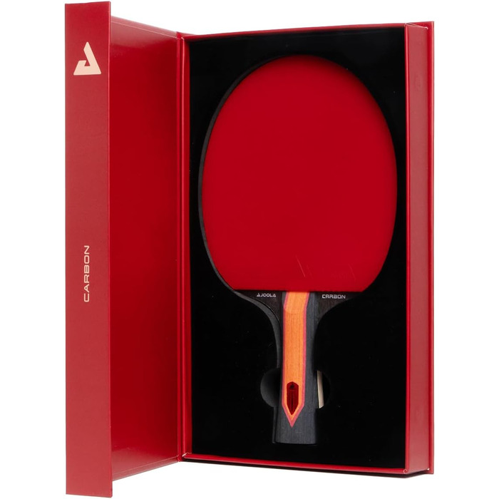 JOOLA RED Carbon X – професійна ракетка для настільного тенісу з накладками Micron+ і губкою CLOUDBLAST