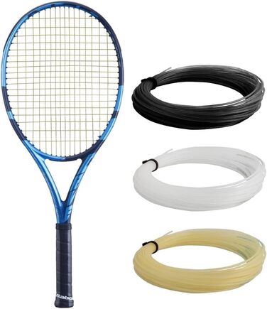 Ракетка Babolat Pure Drive 107 (10 ген), 16 г Syn Good, зчеплення 4 1/4'