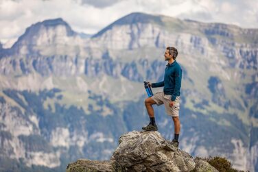 Пляшка для води CAMELBAK Chute Mag 1 л, чорна (Charcoal), спортивна, з кришкою на магніті
