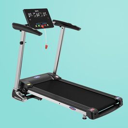 Інтелектуальна бігова доріжка Clover fitness, складана, WF 800, компактна, без збірки, аеродинамічний дизайн