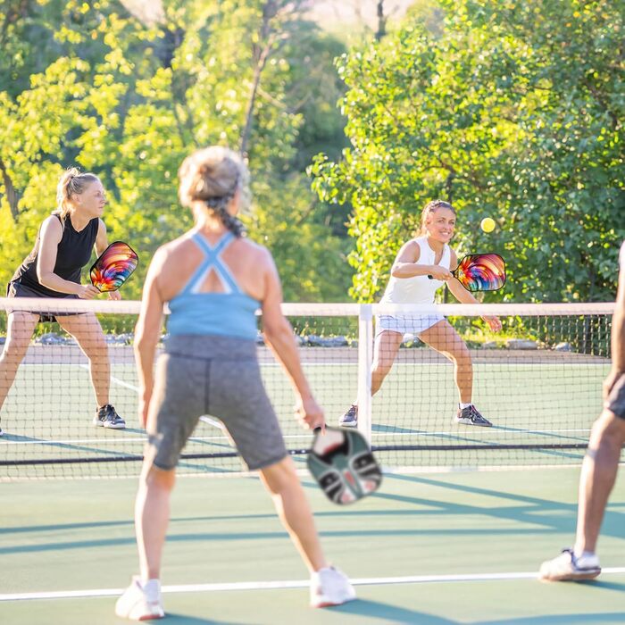 Набір ракеток Pickleball TIAPAD зі скловолокна, аксесуари, сумка, схвалено USAPA