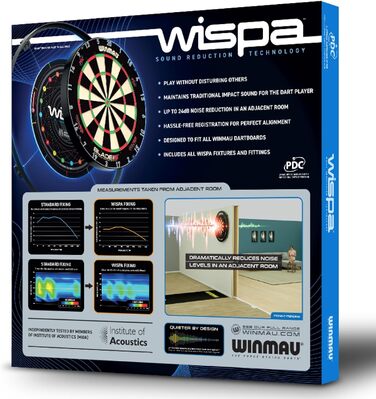 Комплект шумозаглушення дротиків Wispa Dartboard