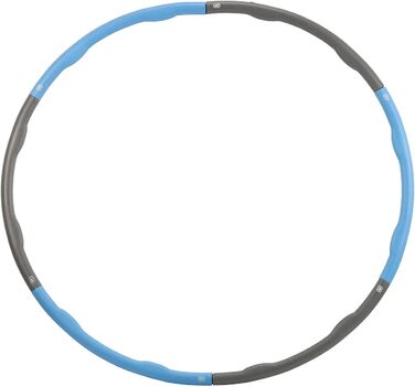 Обручі для фітнесу PEARL Sports Hula Hoop Набір з 2-х хула-хупів, поролоновий пальто, масажні грудки, 1,2 кг (хула-хупи, спортивні обручі Hula Hoop, жіночий подарунок)