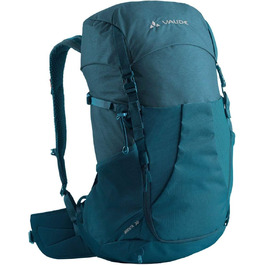 Туристичний рюкзак VAUDE Brenta 30 л, водовідштовхувальний, з дощовиком, для жінок і чоловіків, зручний трекінговий рюкзак із практичними відділеннями, синій