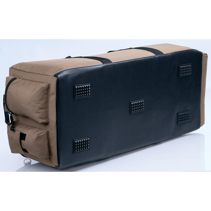 Сумка Backferry 80L Khaki Military Style з лямками для рюкзака