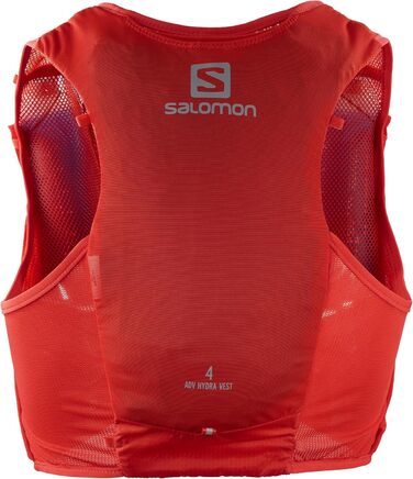 Жилет Salomon ADV Hydra Vest 4 вогненно-червоний M для трейлів і прогулянок