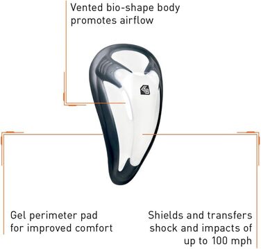 Чоловічий захисний бандаж ShockDoctor з чашею Bioflex, розмір S