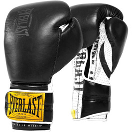 Боксерські рукавички Everlast 1910 Унісекс Спарингові 14 унцій Чорний