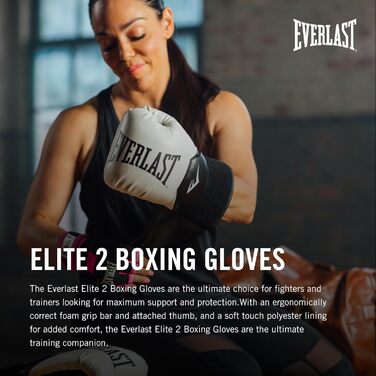 Жіночі боксерські рукавички Everlast Elite Prostyle 16oz, темно-сині