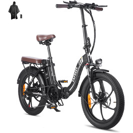 Велосипед Fafrees E-Bike F20 Pro, 25 км/год, 36 В 18 Ач, 250 Вт, 7 швидкостей