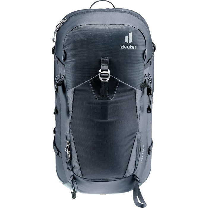 Чоловічий туристичний рюкзак Deuter Trail Pro 33 л, для альпінізму та походів, чорний
