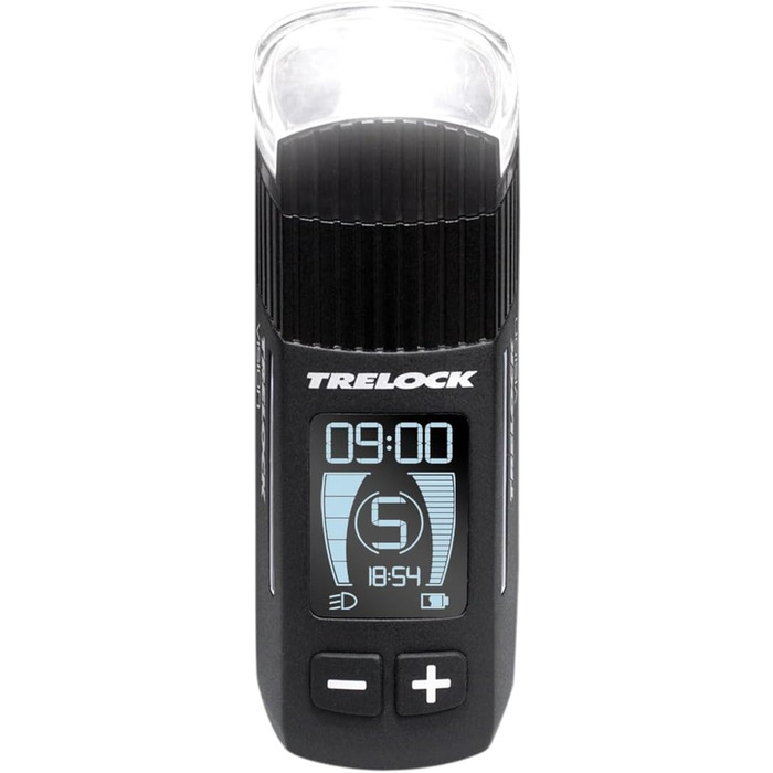 Світлодіодний набір ліхтарів для велосипеда TRELOCK LS 760 I-GO VISION 100 LUX та LS740 VECT із стоп-сигналом, USB зарядка, чорний