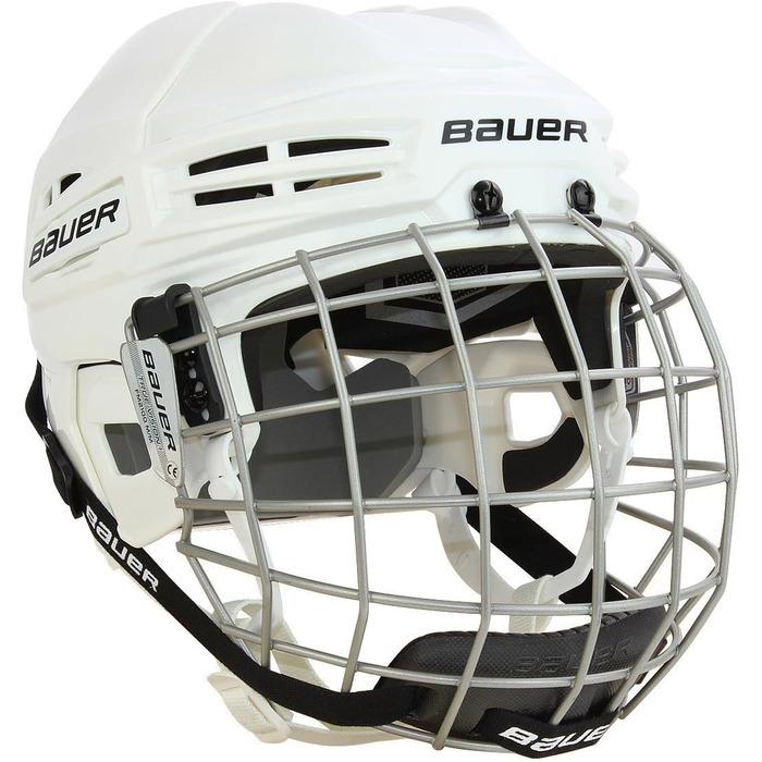 Шолом Bauer IMS 5.0 з решіткою, 54-58 см, білий