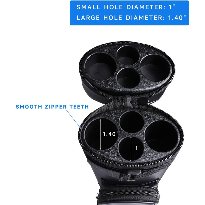 Футляр для більярдного кия 2x2 GSE Deluxe, жорсткий, овальний, чорний