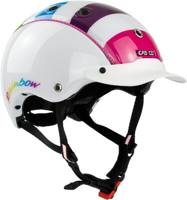 Велосипедний шолом Casco Kids Mini 2 Lucky 7 XS (46-52см) веселка