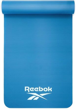 Килимок тренувальний Reebok, 15 мм, синій, нековзний, для фітнесу