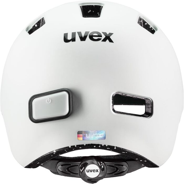 Велошолом Uvex City 4 для міста з LED-ліхтарем, легкий, для жінок і чоловіків, регульований розмір