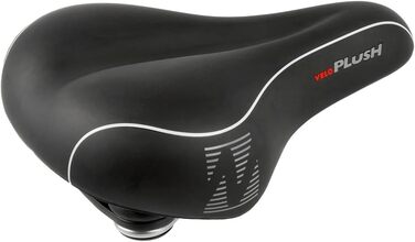 Велосипедне сідло Plush Elasto MF, чорне