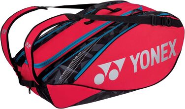 Сумка-ракетка YONEX 92229 Pro (9 шт. ) однотонна червона