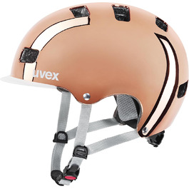 Велошолом Uvex HLMT 5 Bike Pro Chrome для міста, унісекс, регульований розмір, поліпшена вентиляція