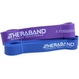 Theraband набір еластичних стрічок високого опору для реабілітації, розтяжки, силових і функціональних тренувань, міцні гумові стрічки для занять спортом і відновлення після травм