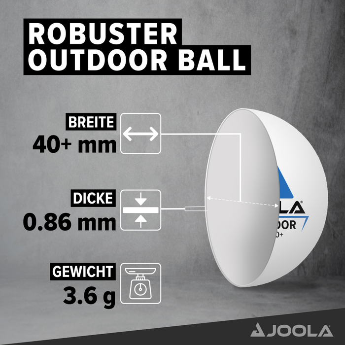 М'яч для настільного тенісу Joola 'Outdoor'