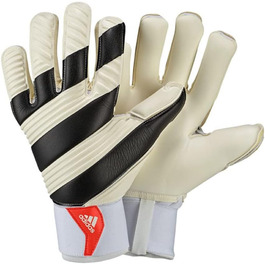 Воротарські рукавички Adidas Classic Pro, біло-чорні, професійні