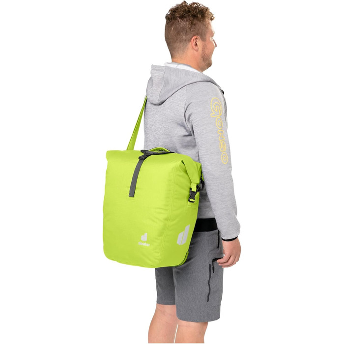 Рюкзак Deuter Weybridge 25+5 л водонепроникний (жовтий, Citrus)