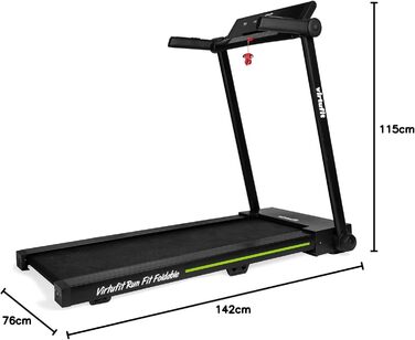 Складана бігова доріжка Run Fit для дому з нахилом, 150 кг, Walking Pad