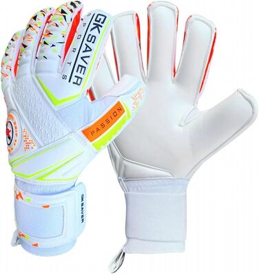 Рукавички воротаря GK Saver Passion PS04, плоский крій, розмір 6-11