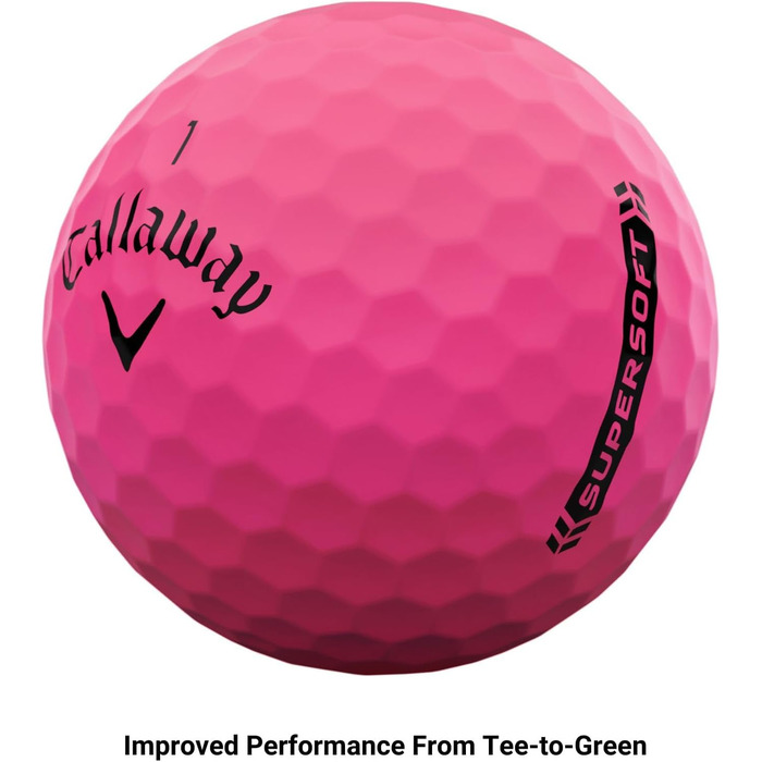 М'ячі для гольфу Callaway Supersoft 2023