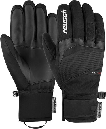 Чоловічі рукавички Reusch Venom R-tex Extra теплі, водонепроникні та дихаючі (1 упаковка) 10 Чорний / Білий