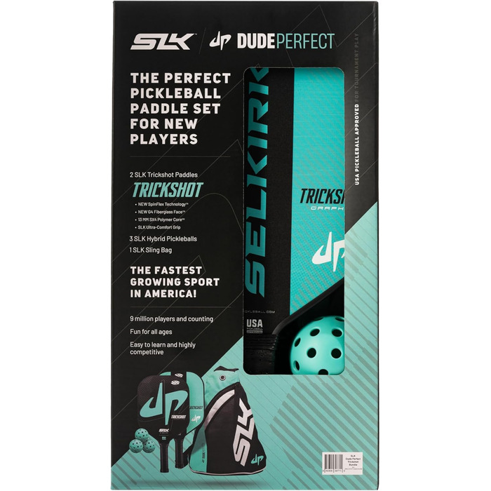 SLK by Selkirk Dude Perfect Limited Edition – професійна ракетка для піклболу, сучасна технологія, ексклюзивний дизайн, розробка США