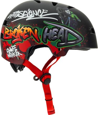 Шолом Broken Head для скейтборду, велосипеда, MTB, BMX, регульований розмір