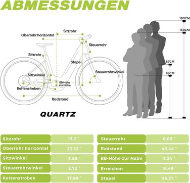 Електровелосипед DERUIZ 28 BAFANG 250Вт 25км/год QUARTZ Grey