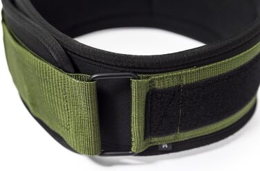 Дюйми Man Ergo WOD Belt-M (100 см) - чорний/темно-зелений, PSNYPLAT030, 4