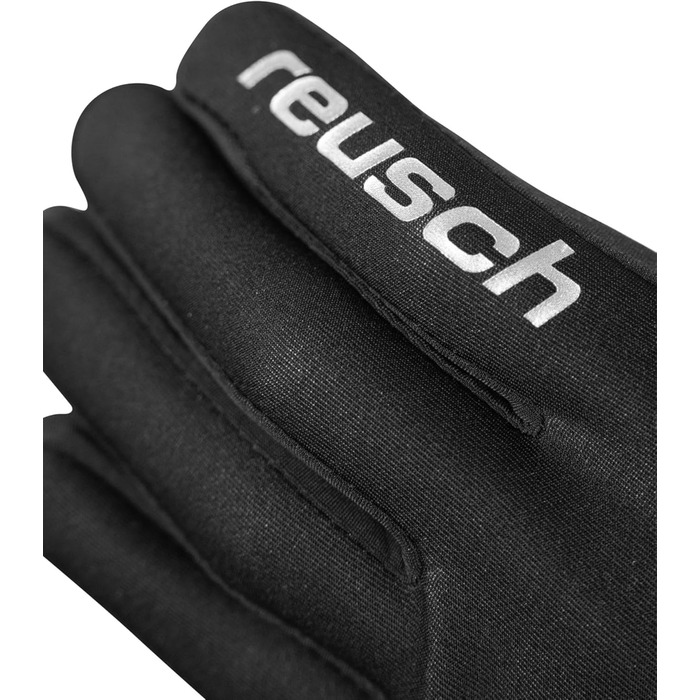 Рукавички Reusch Karayel Windstopper Touch-tec (10, чорний-сріблястий)