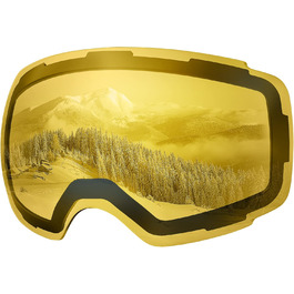 Лінзи OutdoorMaster Ski Goggles PRO - поляризовані, VLT 75, жовті