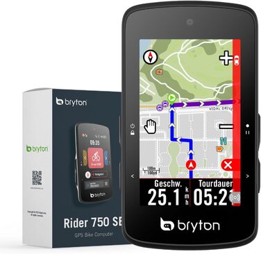 Велокомп'ютер Bryton Rider 750SE, GPS, 2,8