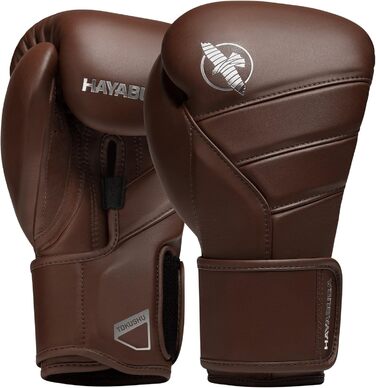 Боксерські рукавички Hayabusa T3 Kanpeki, шкіряні, волоський горіх, 14 унцій
