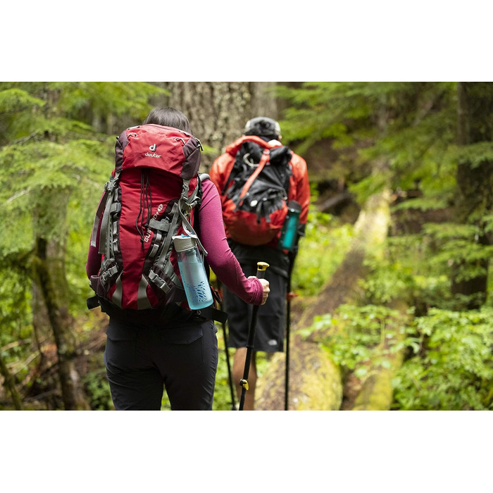 Пляшка для води LifeStraw 1л пластикова 006-6002148 2-ступінчаста (654 мл, темно-бірюзована)