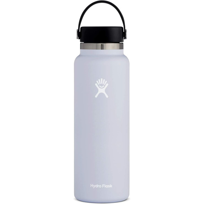 Термобутилка Hydro Flask 1134 мл, нержавіюча сталь, вакуумна ізоляція, широка горловина, герметична кришка, колір Nebel
