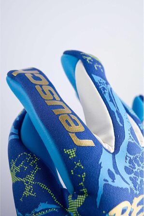 Рукавички Reusch Pure Contact Aqua Grip Inseam 11 синій/золотий