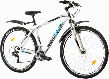 Велосипед Probike PRO 29, 21 швидкість, 175-190 см (білий синій)