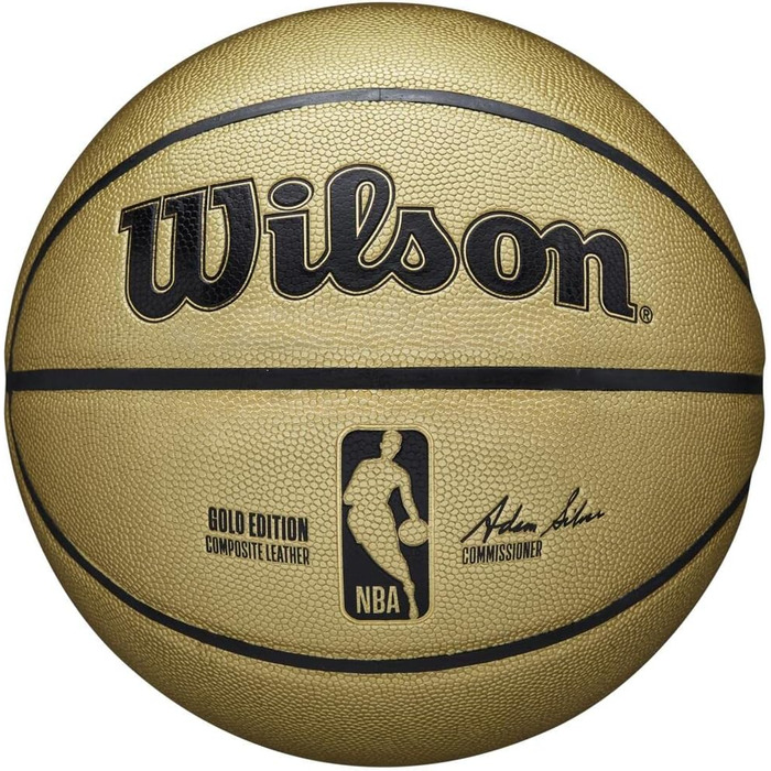 Баскетбольні м'ячі серії WILSON NBA Alliance Розмір 7 - 29.5 Gold Edition