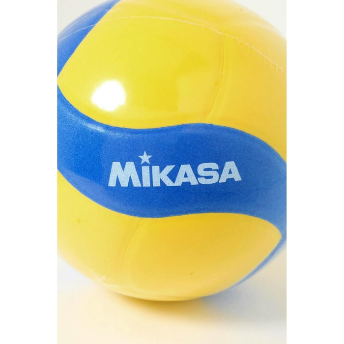 Волейбольний м'яч Mikasa Smile Valley №4 VS160W-Y, для залу, рекомендований тиск 0,10-0,15 кгс/см²
